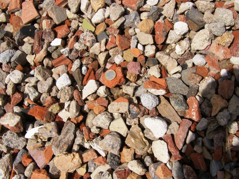 Recycling-Park Produkt Ziegelschotter